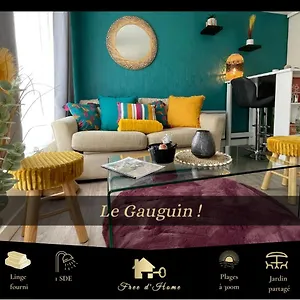 Le Gauguin, T2 Cosy, 2-4 Pers, A 300m Des Plages Appartement